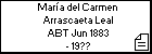 María del Carmen Arrascaeta Leal