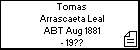Tomas Arrascaeta Leal