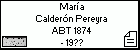 María Calderón Pereyra