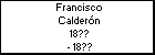 Francisco Calderón