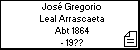 José Gregorio Leal Arrascaeta