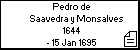 Pedro de Saavedra y Monsalves