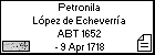 Petronila López de Echeverría