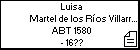 Luisa Martel de los Ríos Villarroel