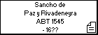 Sancho de Paz y Rivadeneyra