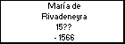 María de Rivadeneyra