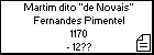 Martim dito 