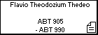 Flavio Theodozium Thedeo 