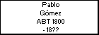 Pablo Gómez