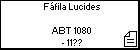 Fáfila Lucides