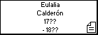 Eulalia Calderón