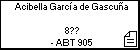 Acibella García de Gascuña 