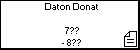 Daton Donat 