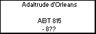Adaltrude d'Orleans 