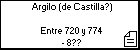 Argilo (de Castilla?) 