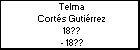 Telma Cortés Gutiérrez