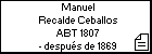 Manuel Recalde Ceballos