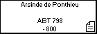 Arsinde de Ponthieu
