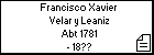 Francisco Xavier Velar y Leaniz