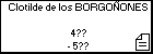 Clotilde de los BORGOÑONES 