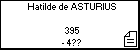 Hatilde de ASTURIUS 