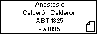 Anastasio Calderón Calderón