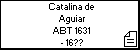 Catalina de Aguiar