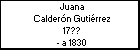 Juana Calderón Gutiérrez