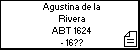Agustina de la Rivera