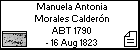 Manuela Antonia Morales Calderón