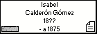 Isabel Calderón Gómez