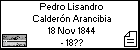 Pedro Lisandro Calderón Arancibia