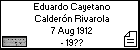 Eduardo Cayetano Calderón Rivarola