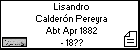 Lisandro Calderón Pereyra