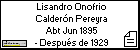Lisandro Onofrio Calderón Pereyra