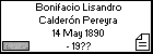 Bonifacio Lisandro Calderón Pereyra