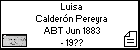 Luisa Calderón Pereyra