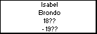 Isabel Brondo