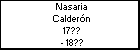 Nasaria Calderón