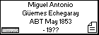 Miguel Antonio Güemes Echegaray
