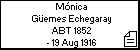 Mónica Güemes Echegaray