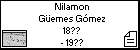 Nilamon Güemes Gómez