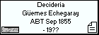 Decideria Güemes Echegaray