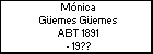 Mónica Güemes Güemes