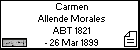 Carmen Allende Morales