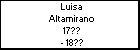 Luisa Altamirano
