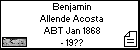 Benjamin Allende Acosta