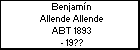 Benjamín Allende Allende