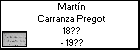 Martín Carranza Pregot