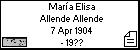 María Elisa Allende Allende